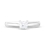 Thumbnail Image 3 of Previously Owned - 0.50 CT. Canadian Princess-Cut Diamond Solitaire Engagement Ring in 14K White Gold (I/I1)