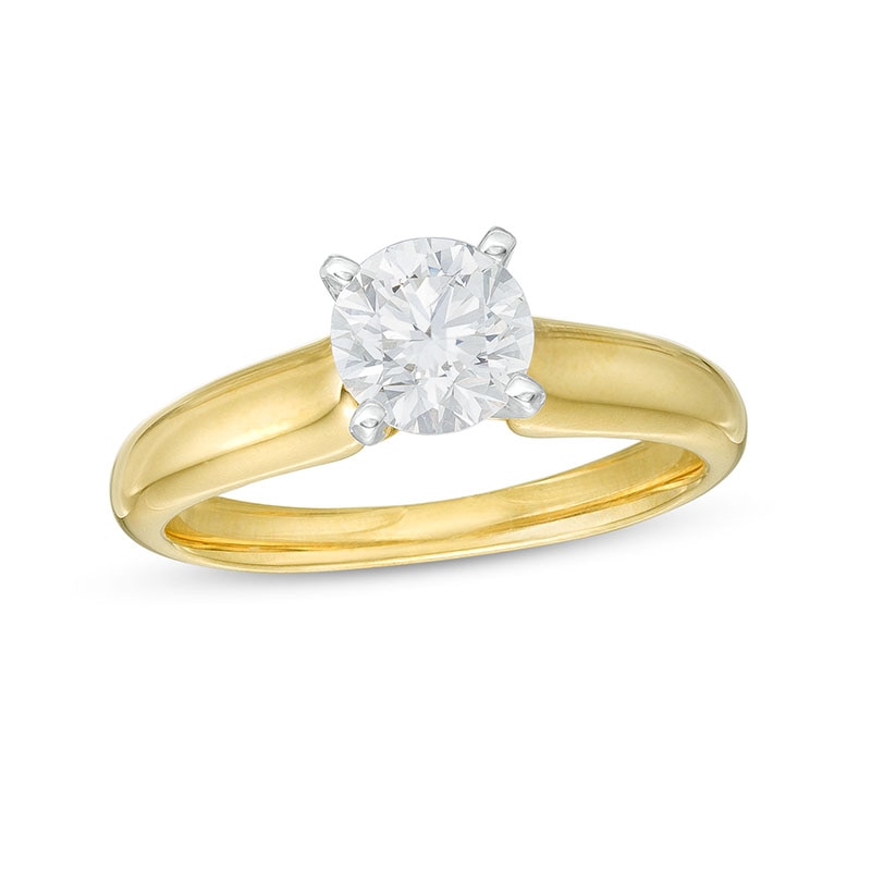 Previously Owned - 1.00 CT. Canadian Diamond Solitaire Engagement Ring in 14K Gold (I/I1)