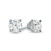 Thumbnail Image 1 of Previously Owned -  0.50 CT. T.W. Diamond Solitaire Stud Earrings in 14K White Gold (H-I/I1)