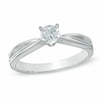 Thumbnail Image 0 of Previously Owned - 0.30 CT. Prestige® Diamond Solitaire Engagement Ring in 14K White Gold (J/I1)
