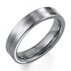 Thumbnail Image 1 of Previously Owned - Triton Men's 5.0mm Comfort Fit Stripe Wedding Band in Tungsten