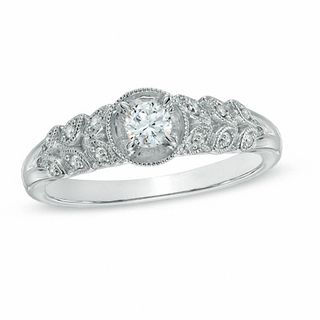 Previously Owned - Cherished Promise Collection™ 0.20 CT. T.W. Diamond ...