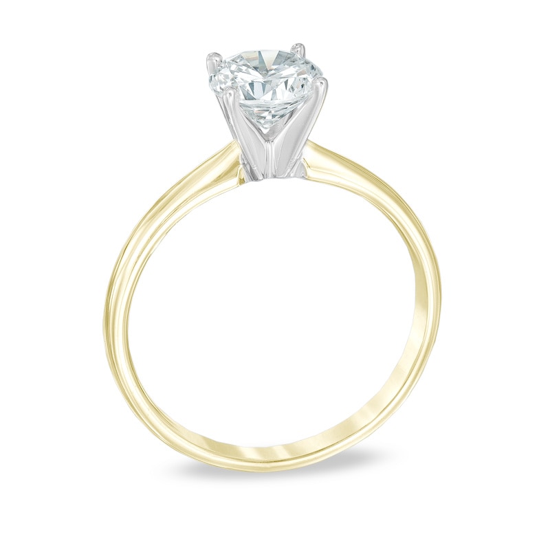 Previously Owned - 1.00 CT. Canadian Diamond Solitaire Engagement Ring in 14K Gold (J/I3)