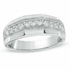 Thumbnail Image 0 of Previously Owned - Men's 0.50 CT. T.W. Diamond Channel Ring in 10K White Gold
