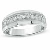 Thumbnail Image 0 of Previously Owned - Men's 0.50 CT. T.W. Diamond Channel Ring in 10K White Gold