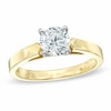 Thumbnail Image 0 of Previously Owned - 0.70 CT. Diamond Solitaire Crown Royal Engagement Ring in 14K Gold (J/I2)