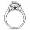 Thumbnail Image 2 of Previously Owned - Vera Wang Love Collection 2.20 CT. T.W. Princess-Cut Diamond Frame Engagement Ring in 14K White Gold