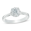 Thumbnail Image 0 of Previously Owned - 1.00 CT. T.W. Canadian Diamond Frame Engagement Ring in 14K White Gold (I/I1)