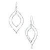 Thumbnail Image 1 of Previously Owned - Double Flame Drop Earrings in Sterling Silver