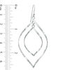 Thumbnail Image 2 of Previously Owned - Double Flame Drop Earrings in Sterling Silver