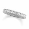 Thumbnail Image 1 of Previously Owned - 0.25 CT. T.W. Diamond Channel Band in 14K White Gold
