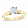 Thumbnail Image 0 of Previously Owned - 1.00 CT. Diamond Solitaire Crown Royal Engagement Ring in 14K Gold (J/I2)