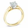Thumbnail Image 1 of Previously Owned - 1.00 CT. Diamond Solitaire Crown Royal Engagement Ring in 14K Gold (J/I2)