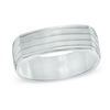 Thumbnail Image 1 of Previously Owned - 7.0mm Satin Wedding Band in Titanium