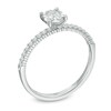 Thumbnail Image 2 of Previously Owned - 0.33 CT. T.W. Diamond Solitaire Engagement Ring in 10K White Gold