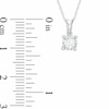 Previously Owned - 0.25 CT. Diamond Solitaire Pendant in 10K White Gold