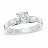 Thumbnail Image 1 of Previously Owned - 1.20 CT. Diamond Solitaire Crown Royal Engagement Ring in 14K White Gold (J/I2)