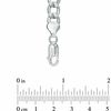 Thumbnail Image 1 of Previously Owned - Men's 7.0mm Curb Chain Necklace in Sterling Silver - 22"