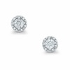 Thumbnail Image 1 of Previously Owned - 0.06 CT. T.W. Diamond Round Stud Earrings in Sterling Silver