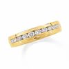 Thumbnail Image 1 of Previously Owned - 0.25 CT. T.W. Diamond Wedding Band in 14K Gold