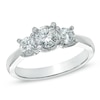 Thumbnail Image 0 of Previously Owned - 1.00 CT. T.W.  Canadian Diamond Three Stone Engagement Ring in 14K White Gold (I/I2)