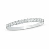 Thumbnail Image 1 of Previously Owned - 0.25 CT. T.W. Colourless Diamond Anniversary Band in 18K White Gold