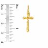 Previously Owned - Small Crucifix Charm in 10K Gold