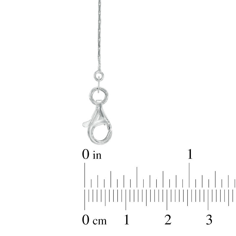 Main Image 2 of Previously Owned-4.5-5.0mm Freshwater Cultured Pearl Station Necklace in Sterling Silver