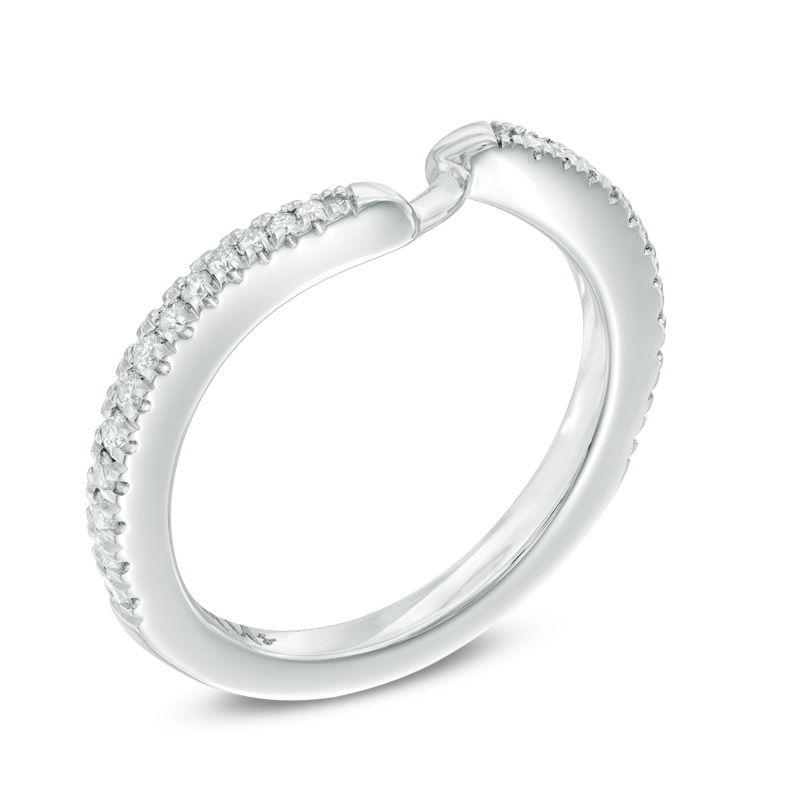 Previously Owned - Ever Us™ 0.25 CT. T.W. Diamond Contour Band in 14K White Gold