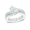 Thumbnail Image 3 of Previously Owned - Ever Us™ 0.25 CT. T.W. Diamond Contour Band in 14K White Gold