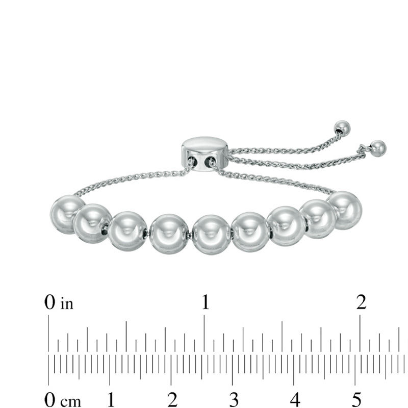 Main Image 2 of Previously Owned - Diamond Accent Three Piece Bolo Bracelet Set in Sterling Silver - 9.0"
