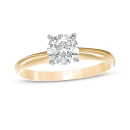 Previously Owned - 1.00 CT. Prestige® Diamond Solitaire Engagement Ring in 14K Gold (J/I1)