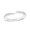 Thumbnail Image 1 of Previously Owned - Ever Us™ 0.12 CT. T.W. Diamond Contour Band in 14K White Gold