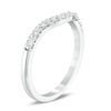 Thumbnail Image 2 of Previously Owned - Love's Destiny by Peoples 0.33 CT. T.W.  Diamond Wedding Band in 14K White Gold (I/SI2)