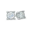 Thumbnail Image 1 of Previously Owned - 0.10 CT. T.W. Diamond Solitaire Stud Earrings in 10K White Gold