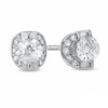 Thumbnail Image 1 of Previously Owned - 0.50 CT. T.W.  Diamond Earrings in 14K White Gold