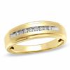 Thumbnail Image 1 of Previously Owned - 0.10 CT. T.W. Diamond Wedding Band in 10K Gold