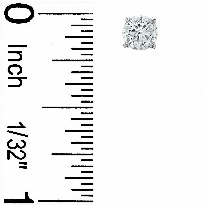 Previously Owned - Celebration  Lux® 0.70 CT. T.W. Diamond Earrings in 14K White Gold (I/SI2)