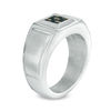 Thumbnail Image 1 of Previously Owned - Men's Two-Tone Carbon Fiber Ring in Stainless Steel