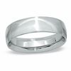 Thumbnail Image 0 of Previously Owned - Men's 6.0mm Comfort Fit Wedding Band in 14K White Gold