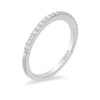 Thumbnail Image 2 of Previously Owned - Enchanted Disney Princess 0.18 CT. T.W. Diamond Band in 14K White Gold