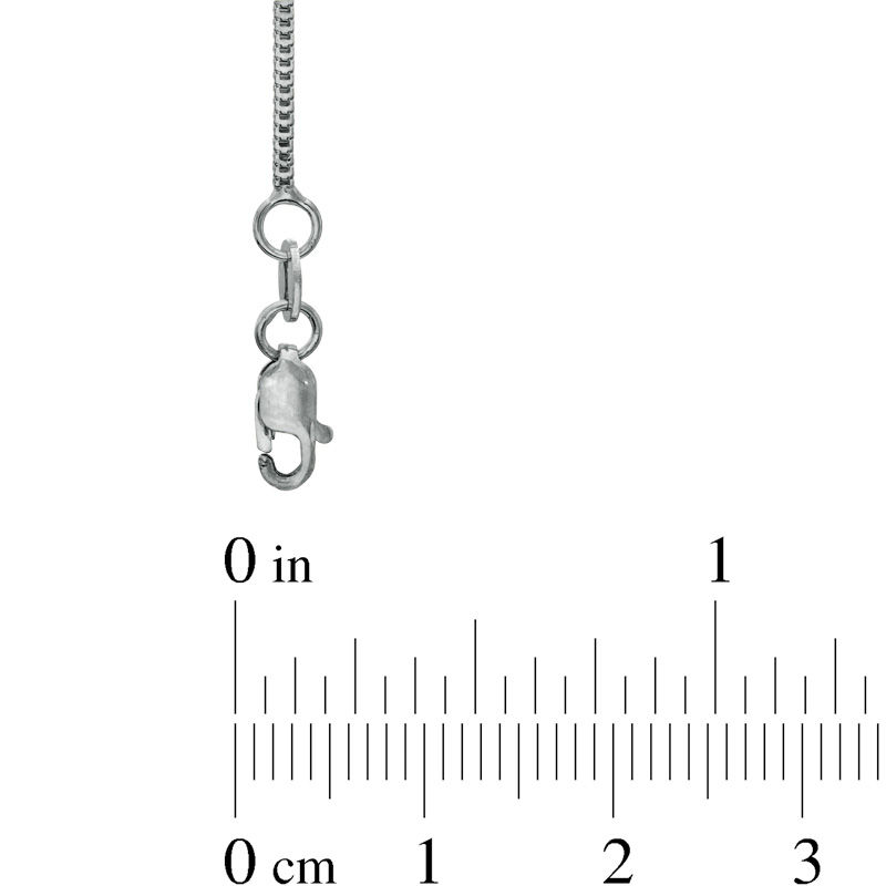 Previously Owned - 1.1mm Milano Chain Necklace in 14K White Gold - 16"