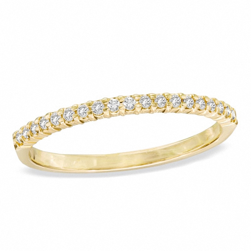 Previously Owned - 0.15 CT. T.W. Diamond Pavé Band in 10K Gold