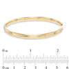 Thumbnail Image 1 of Previously Owned - Polished Bangle in 10K Gold