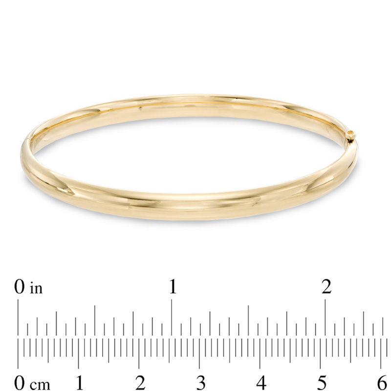 Previously Owned - Polished Bangle in 10K Gold