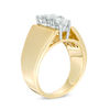 Thumbnail Image 2 of Previously Owned - 1.00 CT. T.W. Diamond Linear Past Present Future® Ring in 14K Gold
