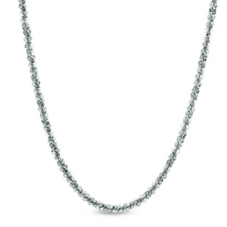 Previously Owned - Ladies' 1.5mm Sparkle Chain Necklace in Sterling Silver - 18"
