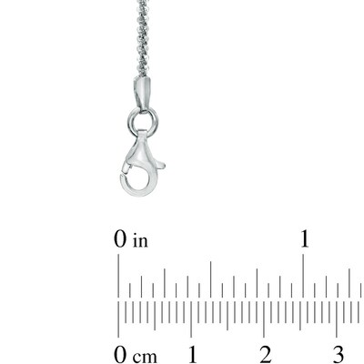 Previously Owned - Ladies' 1.5mm Sparkle Chain Necklace in Sterling Silver - 18"