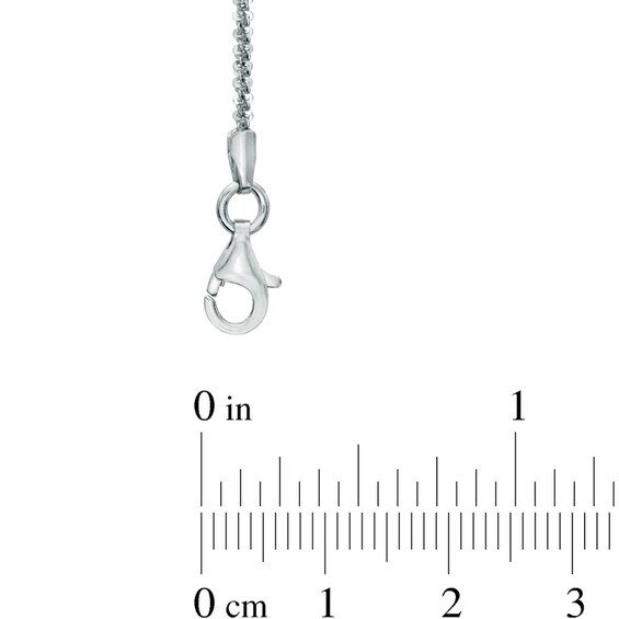 Previously Owned - Ladies' 1.5mm Sparkle Chain Necklace in Sterling Silver - 18"