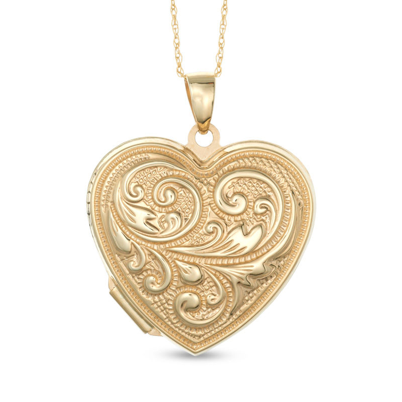 Previously Owned - Heart Locket in 10K Gold